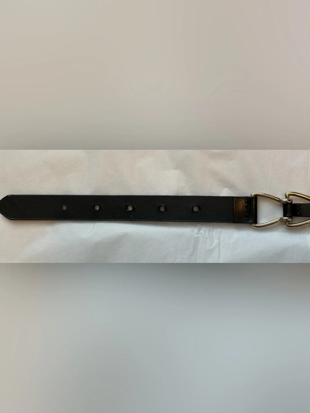 Women’s Metal Gold Belt with elastic stretch and Black/Gold Chain-Link Belt Set